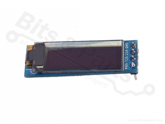 Display OLED 128x32 0.91 inch I2C Blue